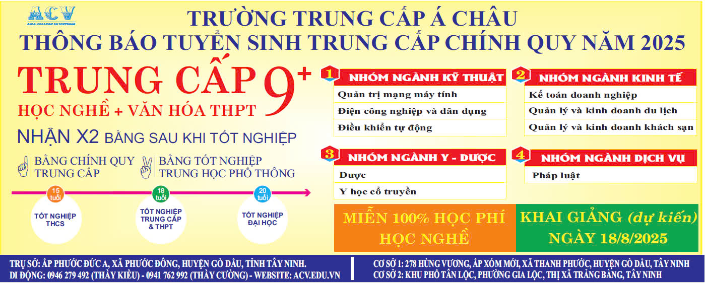9+ GDTX Trung cấp